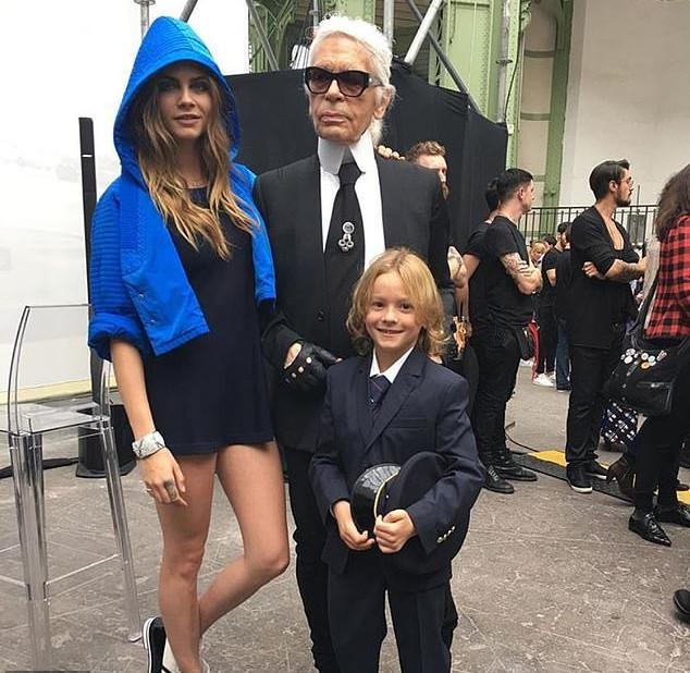 Χάντσον Κρένινγκ: Ο 9χρονος κληρονόμος του Καρλ Λάγκερφελντ