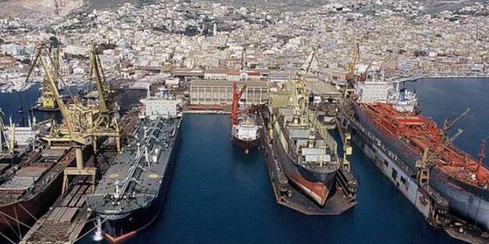 Η μεγαλύτερη δεξαμενή στην Ελλάδα σε πλήρη λειτουργία στο Νεωριο Σύρου