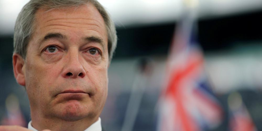 Αναγνωρίστηκε επίσημα το νέο «Κόμμα για το Brexit» που υποστηρίζει ο Φάρατζ