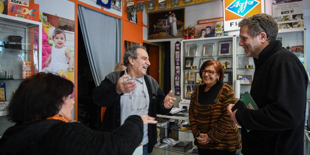 Ο Γερουλάνος στα Σεπόλια: Να δώσουμε πίσω στους κατοίκους την ελπίδα να αλλάξει η γειτονιά τους