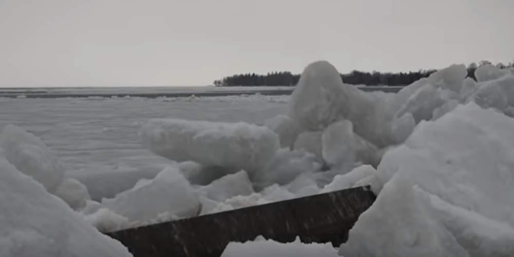 Εντυπωσιακό βίντεο: Τσουνάμι πάγου στον Νιαγάρα κατέγραψε ένας Έλληνας