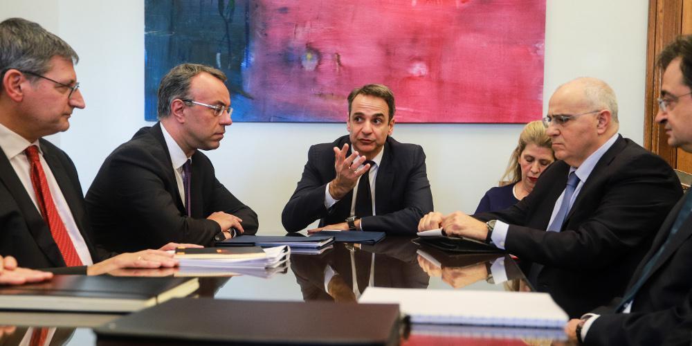 Μητσοτάκης σε εκπροσώπους των συστημικών τραπεζών: Επιβράβευση των συνεπών δανειοληπτών