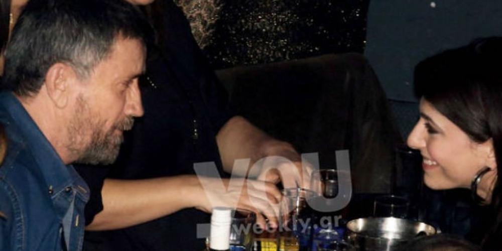Η βραδινή έξοδος του Σπύρου Παπαδόπουλο με την... πρώην και την νυν γυναίκα του!