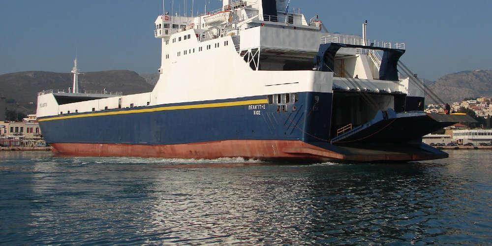 Βλάβη στο πλοίο «Πελαγίτης» την ώρα που εκτελούσε δρομολόγιο από Θεσσαλονίκη- Πειραιά