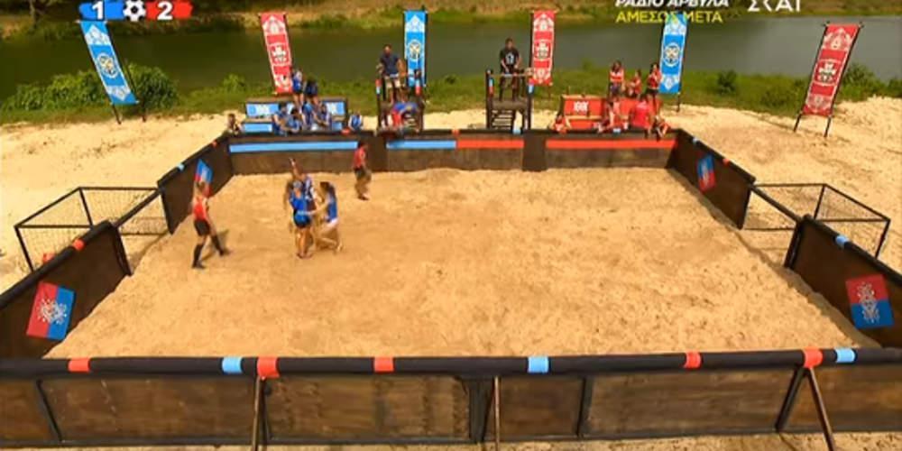 Survivor: Στην ελληνική ομάδα το έπαθλο φαγητού χάρη σε… ποδοσφαιρική νίκη [βίντεο]