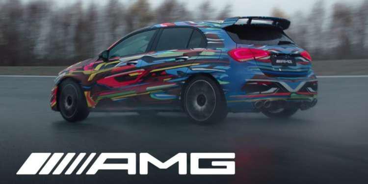 Η νέα Mercedes A45 AMG σε δοκιμές, κάνοντας drift στα χιόνια [βίντεο]