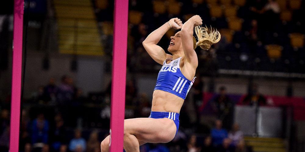 Στον τελικό του Ευρωπαϊκού Κλειστού Στίβου Στεφανίδη και Κυριακοπούλου!