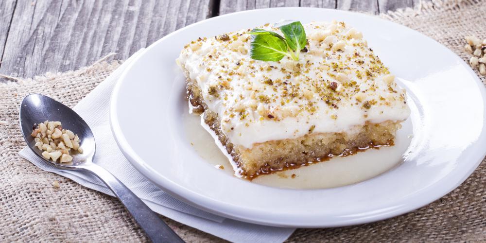 Η συνταγή της ημέρας: Εκμέκ κανταΐφι σιροπιαστό και με φιστίκι