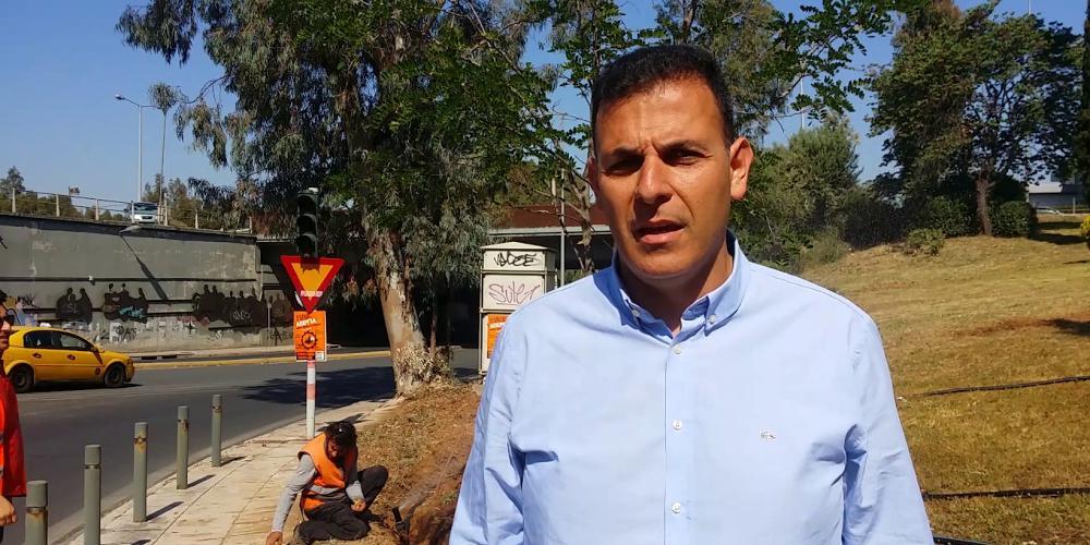 Καραμέρος Συνάντηση του υποψηφίου δημάρχου Αμαρουσίου Γιώργου Καραμέρου με τα σωματεία εργαζομένων του Δήμου