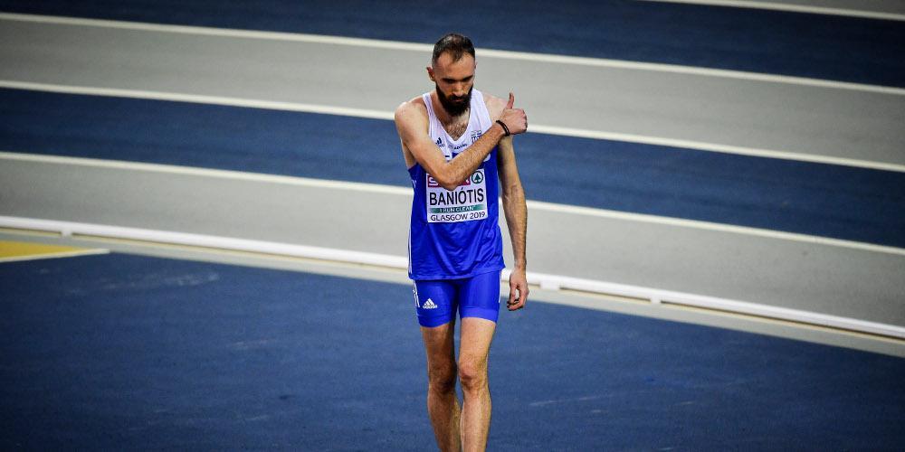 Ασημένιος ο Μπανιώτης στο Ευρωπαϊκό Κλειστού Στίβου!