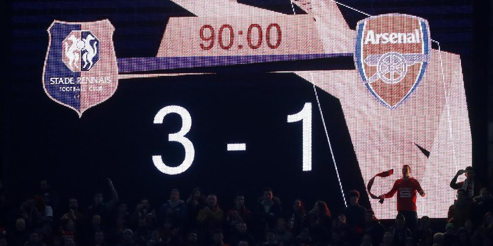 Europa League: Σπουδαία Ρεν «καθάρισε» την Άρσεναλ - Τριάρες Νάπολι και Τσέλσι