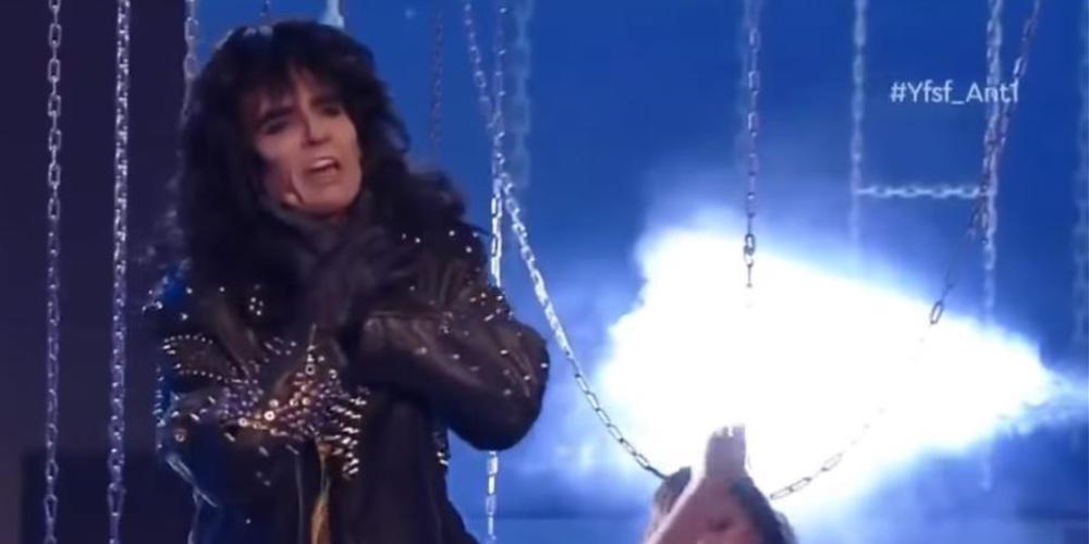 Εντυπωσιακή η Κατερίνα Στικούδη ως Alice Cooper στο YFSF