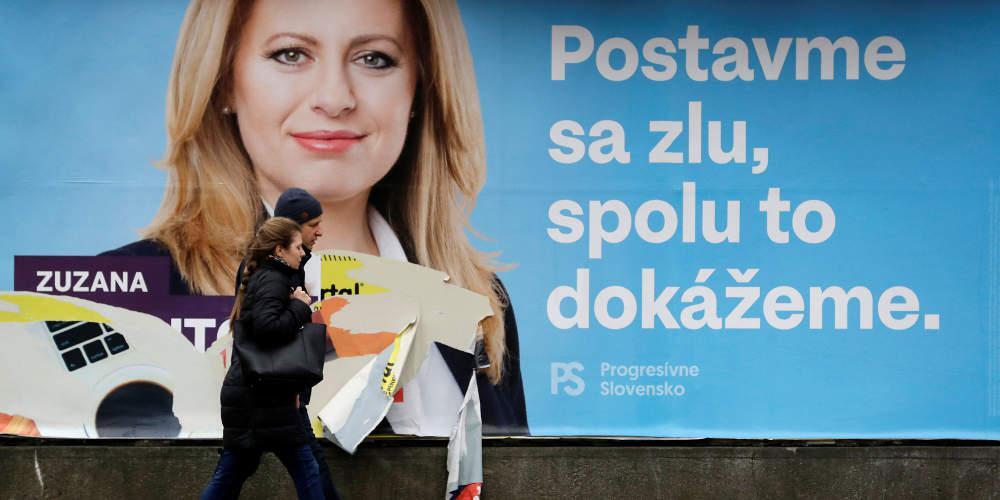 Ζουζάνα Τσαπούτοβα: Η πρώτη γυναίκα πρόεδρος της Σλοβακίας