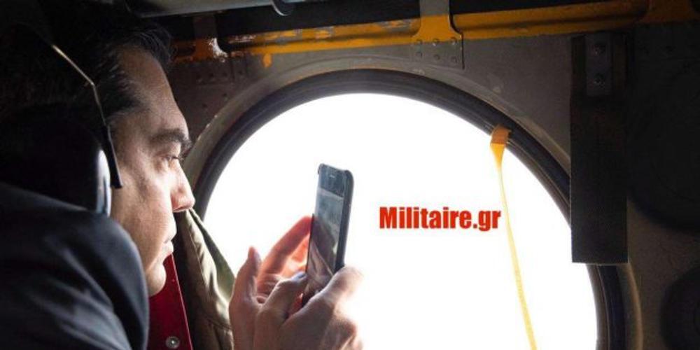 Ντοκουμέντο: Ο Τσίπρας βιντεοσκοπεί την αερομαχία με τους Τούρκους [εικόνες & βίντεο]