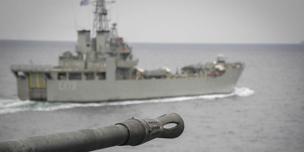Εντυπωσιακές εικόνες από την άσκηση του Πολεμικού Ναυτικού, «ΑΙΓΙΑΛΟΣ 2/19»
