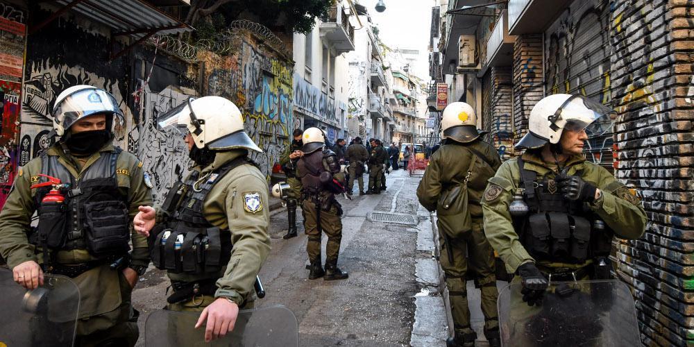 Σε εξέλιξη νέα μεγάλη αστυνομική επιχείρηση στα Εξάρχεια