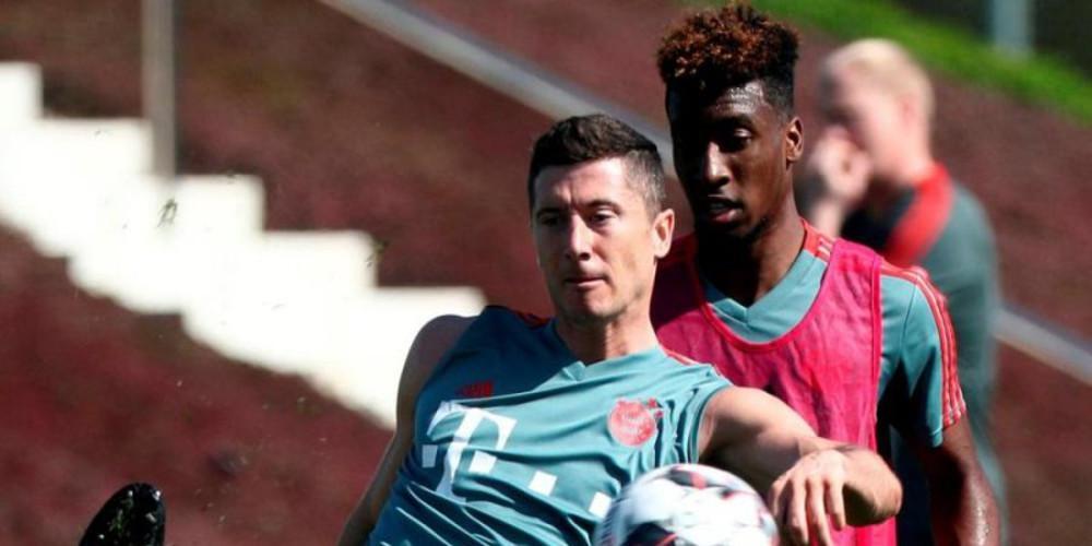 Ξύλο μεταξύ Λεβαντόφσκι και Κομάν στην προπόνηση της Μπάγερν