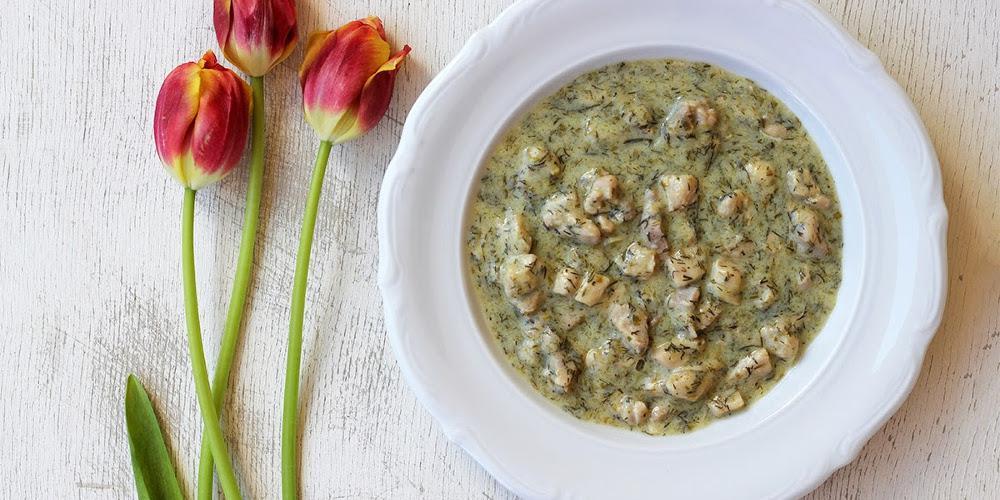 Ανάσταση με μαγειρίτσα κοτόπουλου με σπανάκι - Μία νόστιμη συνταγή από τον Πέτρο Συρίγο