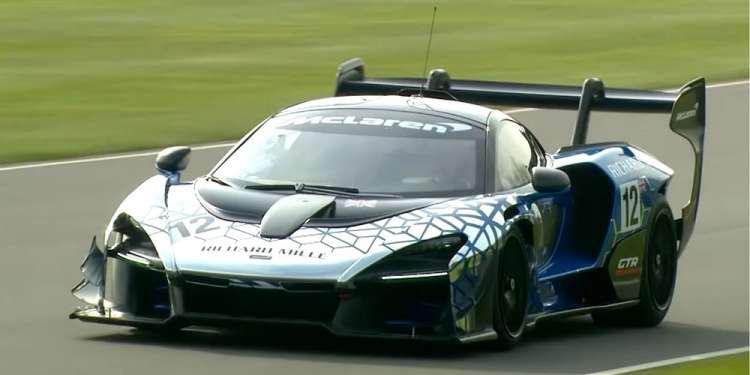 Το ντεμπούτο της McLaren Senna GTR στα χέρια του Bruno Senna [βίντεο]