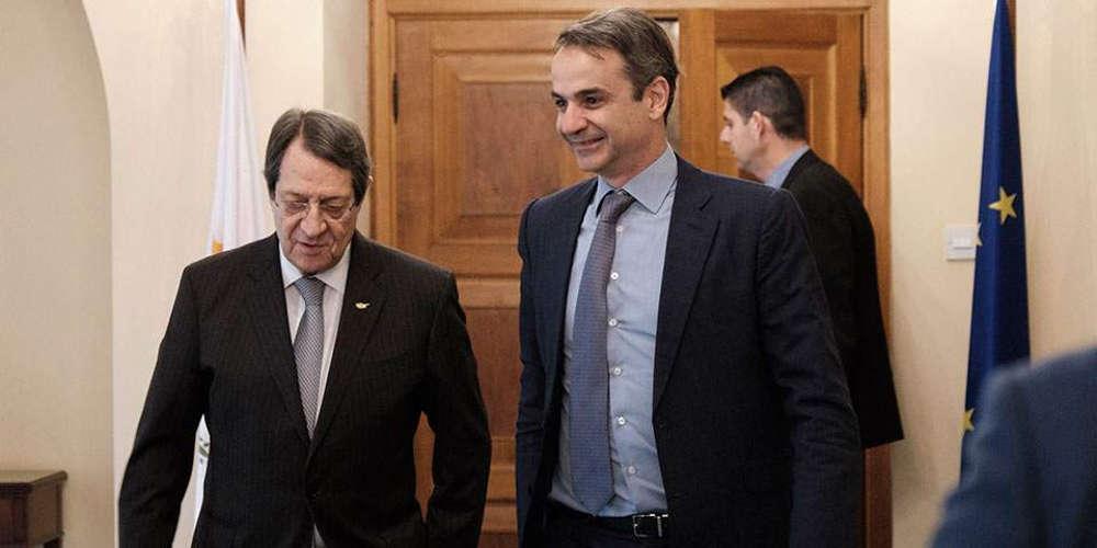 Επικοινωνία Μητσοτάκη – Αναστασιάδη για την τουρκική προκλητικότητα