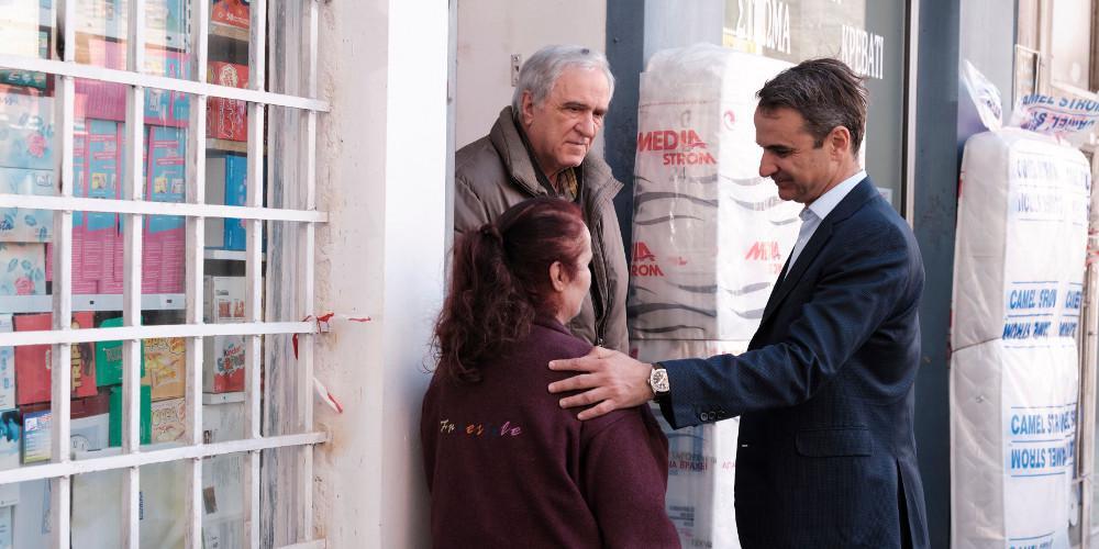 Μητσοτάκης στα Σεπόλια: Δεν λέω πολλά για να τα κάνω όλα [βίντεο]