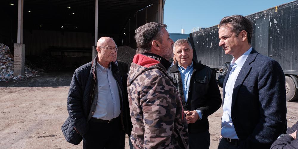 Μητσοτάκης από τον ΧΥΤΑ Φυλής: Η Αττική κάθεται πάνω σε μια μεγάλη υγειονομική βόμβα