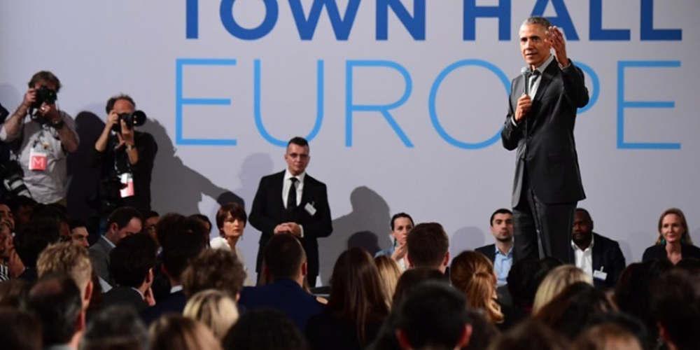 «Αλλάξτε τον κόσμο» είπε ο Ομπάμα στους νέους από την Γερμανία