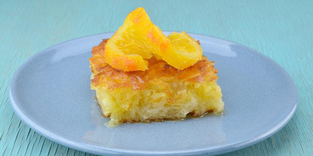 Η συνταγή της ημέρας: Σιροπιαστή πορτοκαλόπιτα