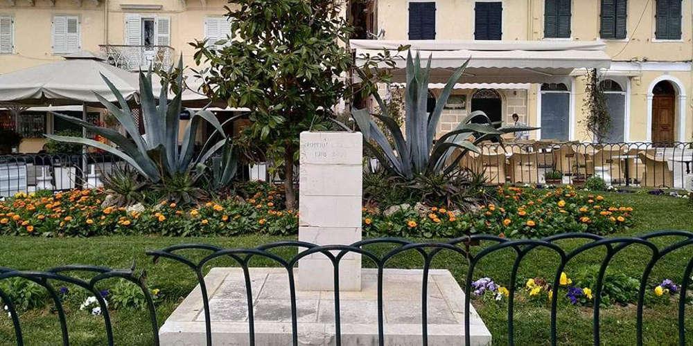 Βρέθηκε και παραδόθηκε η προτομή του Γεωργίου Ράλλη που είχε κλαπεί στη Κέρκυρα