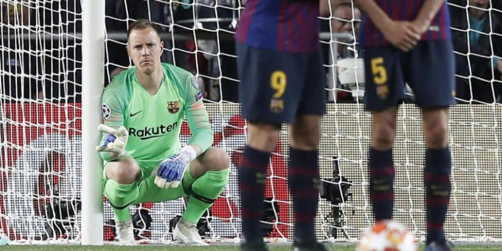 Ο Τερ Στέγκεν συμπόνεσε τον Ντε Χέα για το λάθος και δεν πανηγύρισε το γκολ της Μπαρτσελόνα [βίντεο]