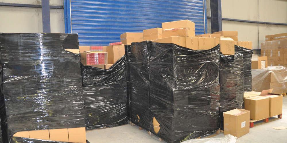 Κατασχέθηκε ποσότητα-μαμούθ λαθραίων τσιγάρων και καπνού - Κομπίνα με κέρδος 5,8 εκατ. ευρώ [εικόνες]