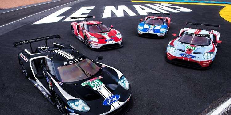Τα εορταστικά αγωνιστικά χρώματα της Ford για το Le Mans