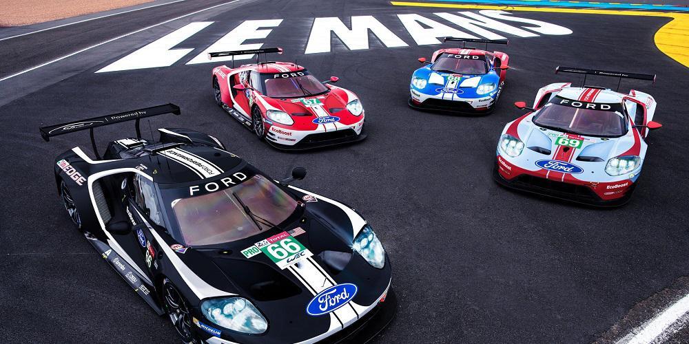 Τα εορταστικά αγωνιστικά χρώματα της Ford για το Le Mans
