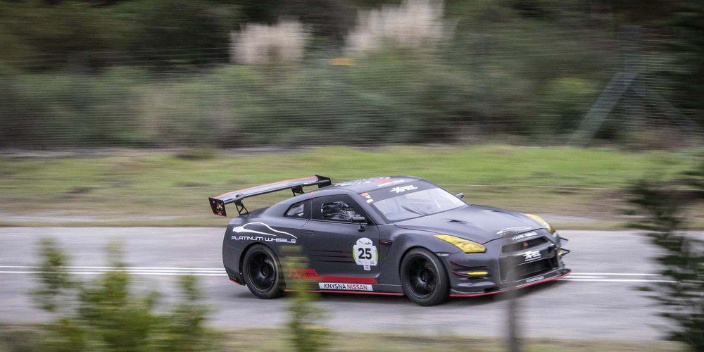Σαρωτικές νίκες για το Nissan GT-R στο Simola Hill Climb.