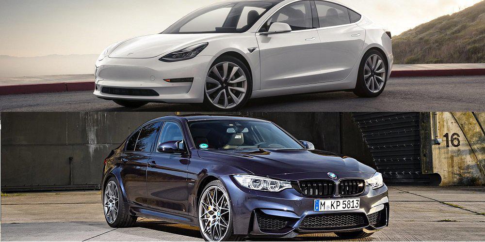 Tesla Model 3 εναντίον BMW M3 [βίντεο]