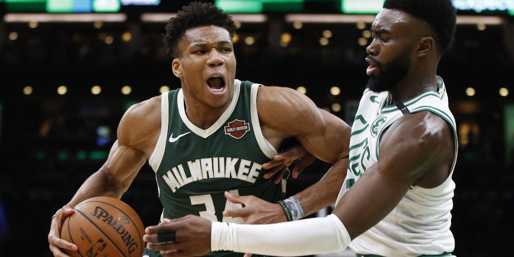 Έφτασε τα 16 σερί double double ο Αντετοκούνμπο και «έπιασε» τον Μαλόουν [βίντεο]