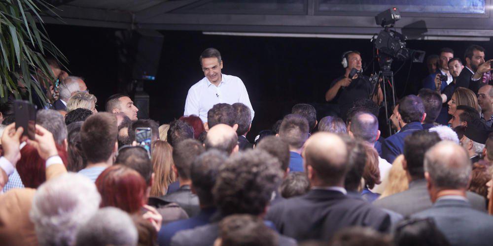 Ο Μητσοτάκης έκλεισε την περιοδεία του στην Μακεδονία: «Καθαρή νίκη, πολιτική αλλαγή»