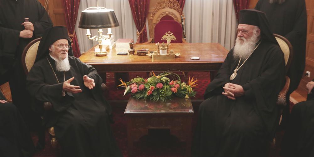 Νέα εποχή στις σχέσεις Φαναρίου - Αρχιεπισκοπής: «Προχωράμε πάντα μαζί και ενωμένοι»
