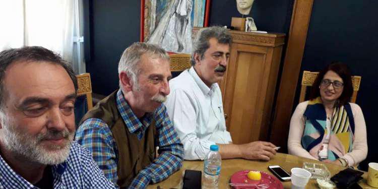 Η γιορτή του Πολάκη στο υπουργείο υγείας για τα γενέθλιά του [εικόνες]