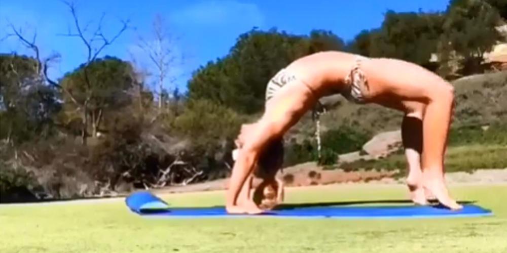 Η Μπρίτνεϊ Σπίαρς επανήλθε με ένα βίντεο γιόγκα