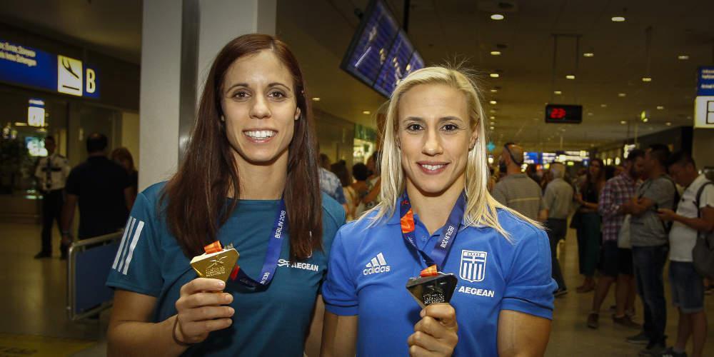 Παγκόσμιο Πρωτάθλημα Στίβου, Νικόλ Κυριακοπούλου, Κατερίνα Στεφανίδη