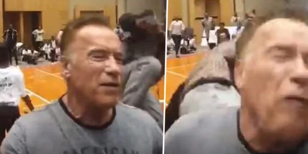 Άγνωστος επιτέθηκε στον Άρνολντ Σβαρτζενέγκερ [βίντεο]