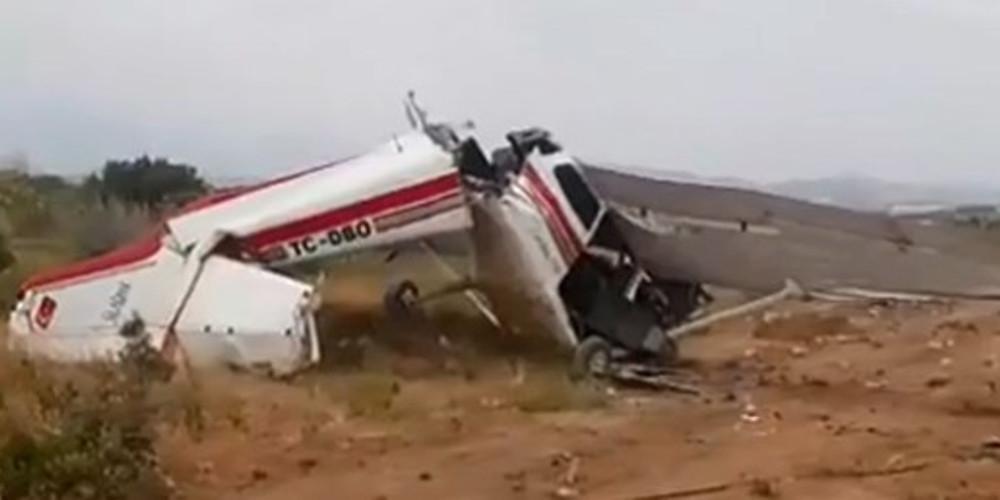 Συνετρίβη εκπαιδευτικό αεροσκάφος στην Αττάλεια