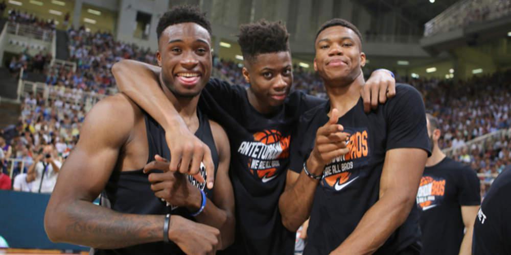 Ο Γιάννης Αντετοκούνμπο στο Santanna στις 6 Ιουλίου για το Give n Rise Charity Event