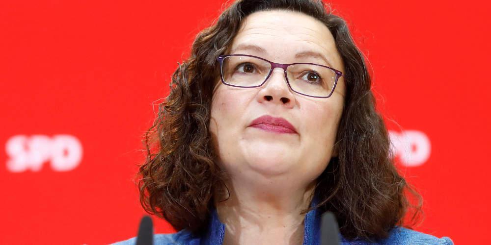 Παραιτήθηκε και επισήμως από την ηγεσία του SPD η Αντρέα Νάλες