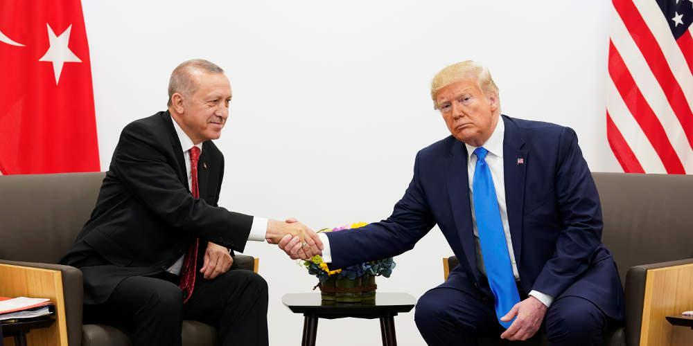 Τα είπε με τον Τραμπ ο Ερντογάν πριν την συνάντηση με τον Μητσοτάκη