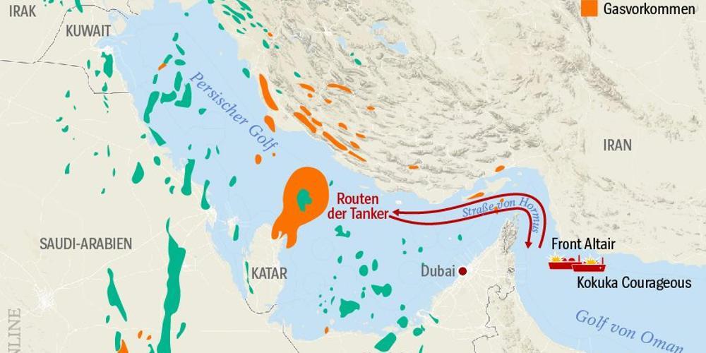 Ποιο είναι το στενό του Χορμούζ που έγιναν οι επιθέσεις στα τάνκερ