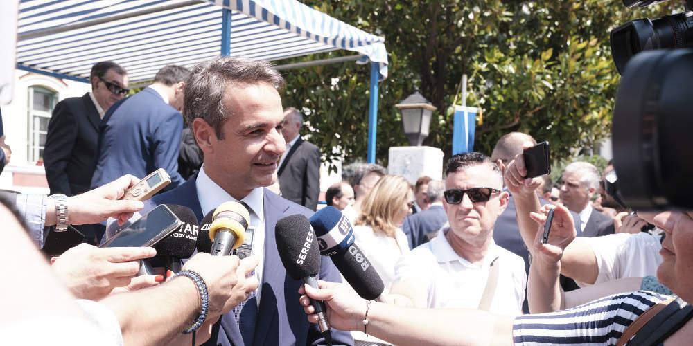 Μητσοτάκης από τις Σέρρες: Ανασυγκρότηση της χώρας, γρήγορη ανάπτυξη και έξοδος από την κρίση