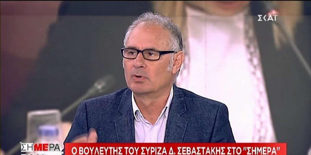 Ο Σεβαστάκης αγνόησε τον Σκουρλέτη και «έσπασε» το εμπάργκο του ΣΥΡΙΖΑ στον ΣΚΑΪ