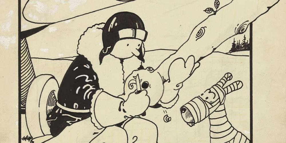 Το σκίτσο του πρώτου εξώφυλλου του Τεν Τεν πωλήθηκε 1 εκατ. δολάρια